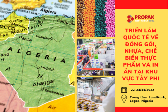 Triển lãm đóng gói, nhựa, chế biến thực phẩm và in ấn tại Tây Phi