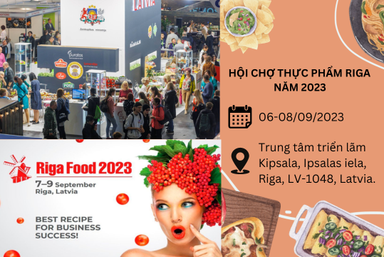 Hội chợ thực phẩm Riga 2023