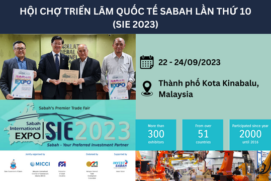 Hội chợ triển lãm quốc tế Sabah lần thứ 10 (SIE 2023)