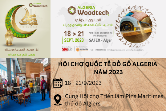 Hội chợ quốc tế đồ gỗ Algeria 2023