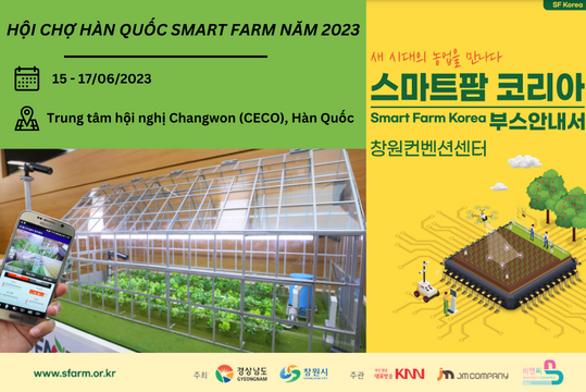 Hội chợ Hàn Quốc SMART FARM năm 2023