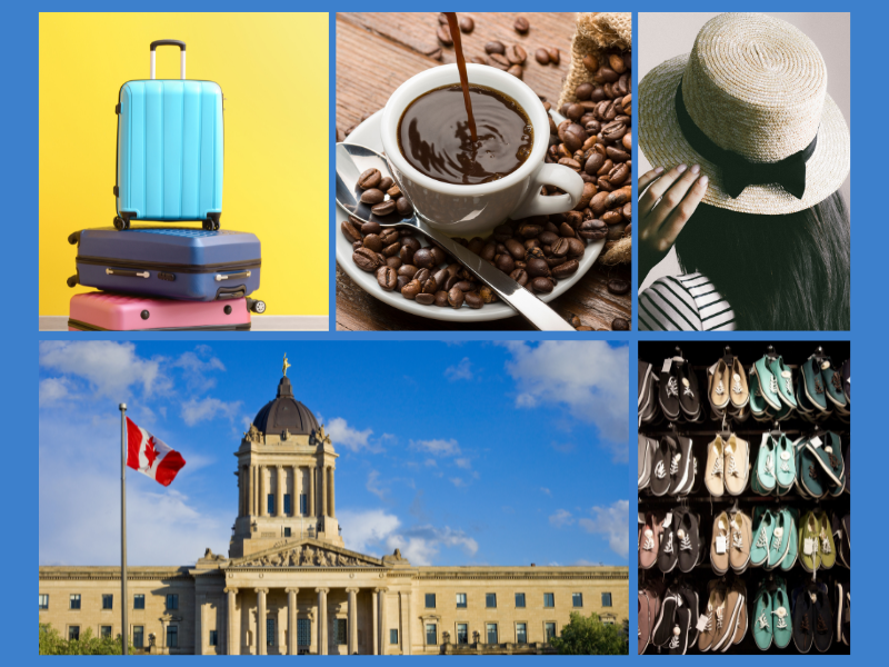 Doanh nghiệp Canada cần nhập khẩu balo, túi du lịch vải nhỏ, mũ, dép, và hạt cà phê