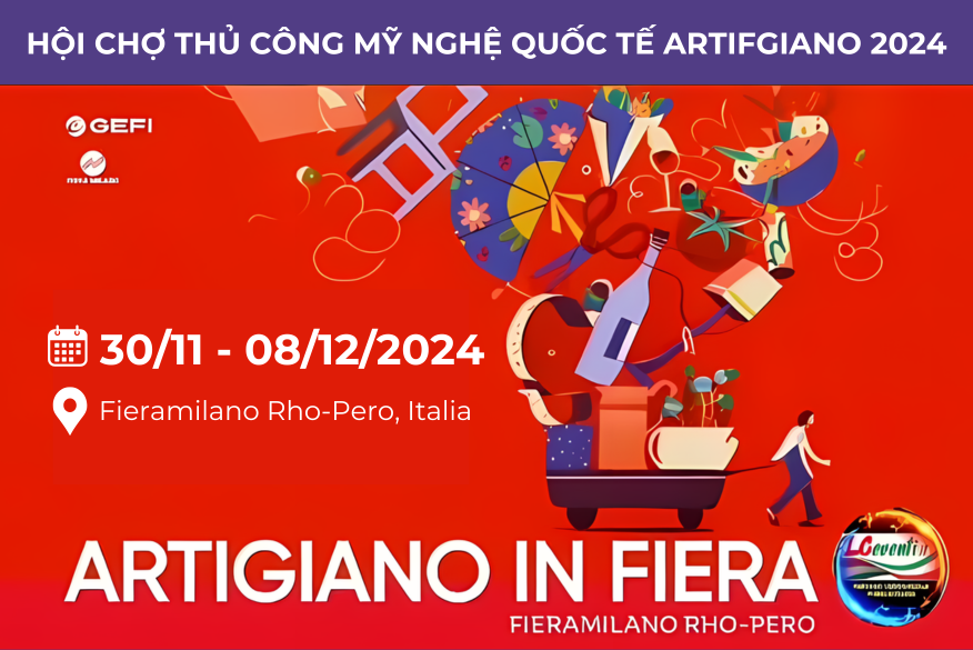 Hội chợ thủ công mỹ nghệ quốc tế Artigiano tại Italia