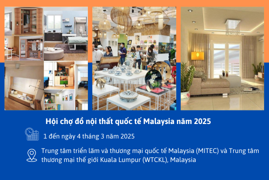 Hội chợ đồ nội thất quốc tế Malaysia năm 2025