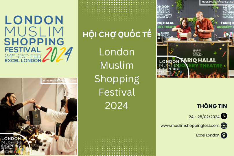 Hội chợ London Muslim Shopping Festival 2024