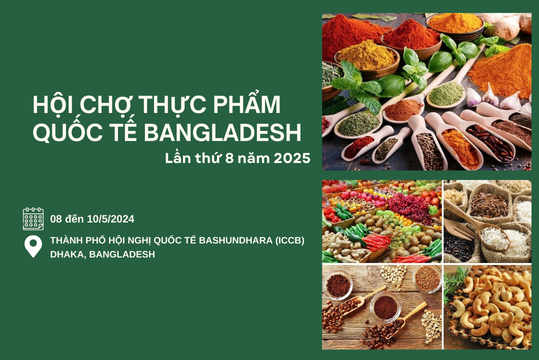 Hội chợ Thực phẩm Quốc tế Bangladesh năm 2025