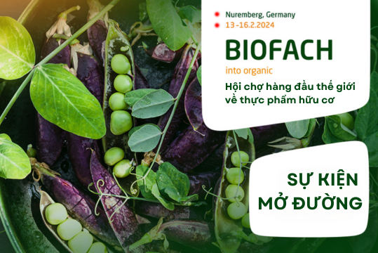 Hội chợ quốc tế ngành thực phẩm hữu cơ BIOFACH 2024 tại Đức