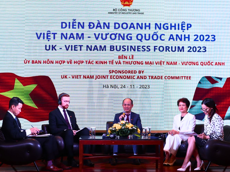 Diễn đàn doanh nghiệp Việt Nam – Vương quốc Anh năm 2023: Tăng thêm dư địa và tìm kiếm cơ hội hợp tác mới